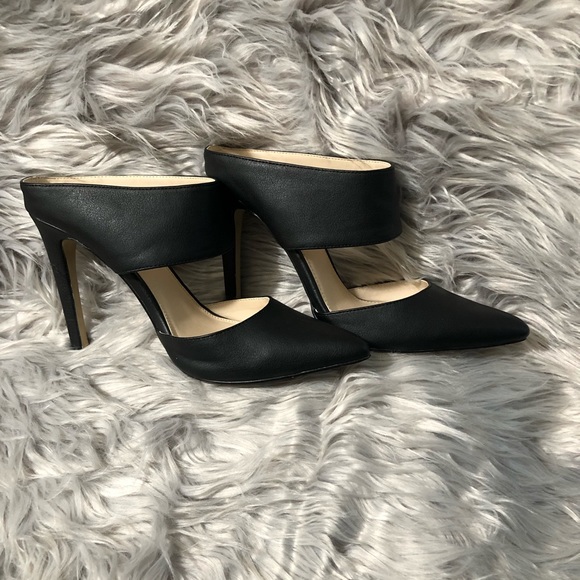 Express Shoes - Express Black Heel